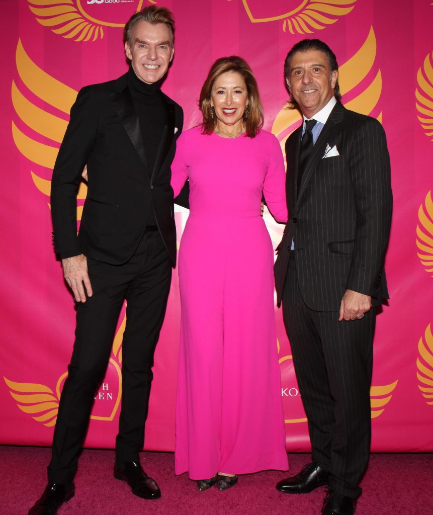 Gala Host Ken Downing, DG President & CEO Lisa Gurwitch, DG Board Member Vince Dell ’Osa