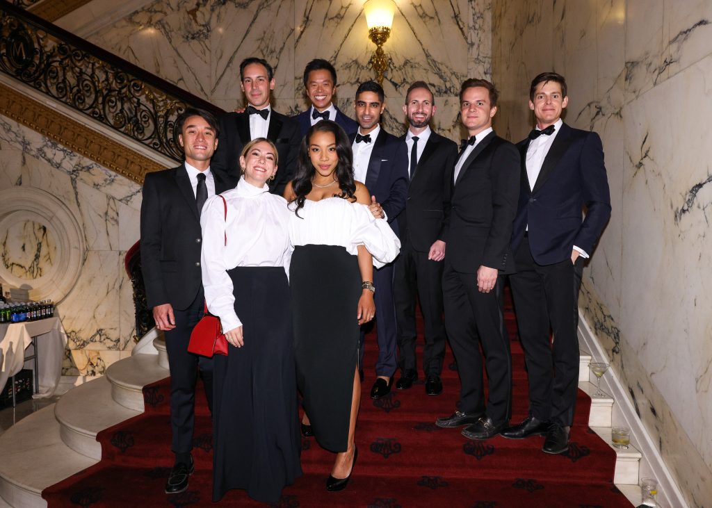 Ralph Schaefer, Lane Florsheim, Chad Tendler, Clive Chang, Arielle Patrick, Navin D. Bhatia, Eli Lewis, William J. Sullivan, and Kurt Chauviere; photo: Matteo Prandoni/BFA.com