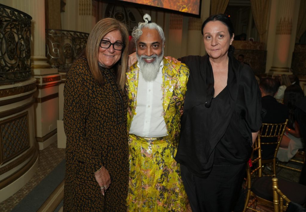 Fern Mallis, Terry Singh and Kelly Cutrone 