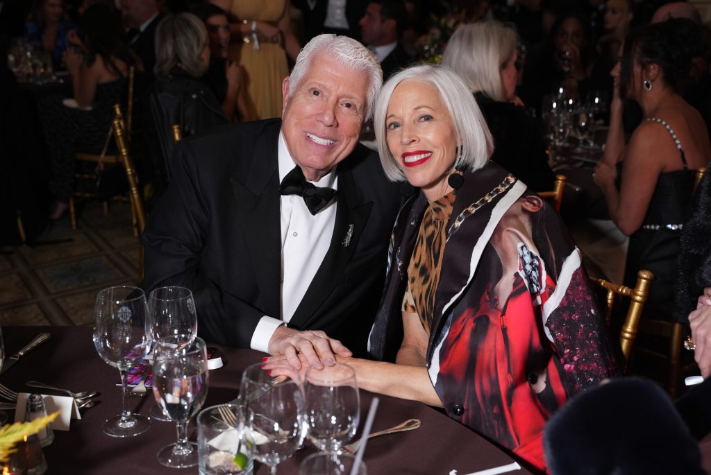Dennis Basso and Linda Fargo attend the Fashion Group International's 