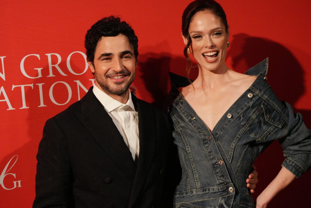 Zac Posen and Coco Rocha attend the Fashion Group International's  at The Plaza Hotel on October 15, 2024 in New York City. (Photo by Sean Zanni/Patrick McMullan via Getty Images)